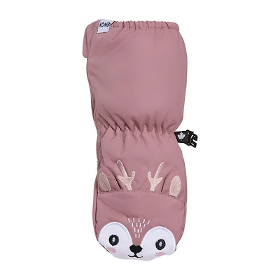 Sherpa Animal Fawn Mitts 6-24m