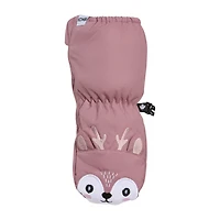 Sherpa Animal Fawn Mitts 6-24m