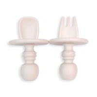 Ensemble Ustensiles en Silicone - Rose