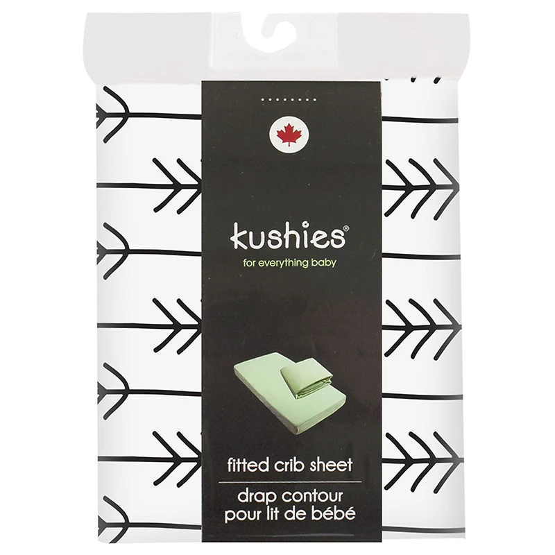 Drap Contour pour Lit de Bébé - Flanelle Flèches