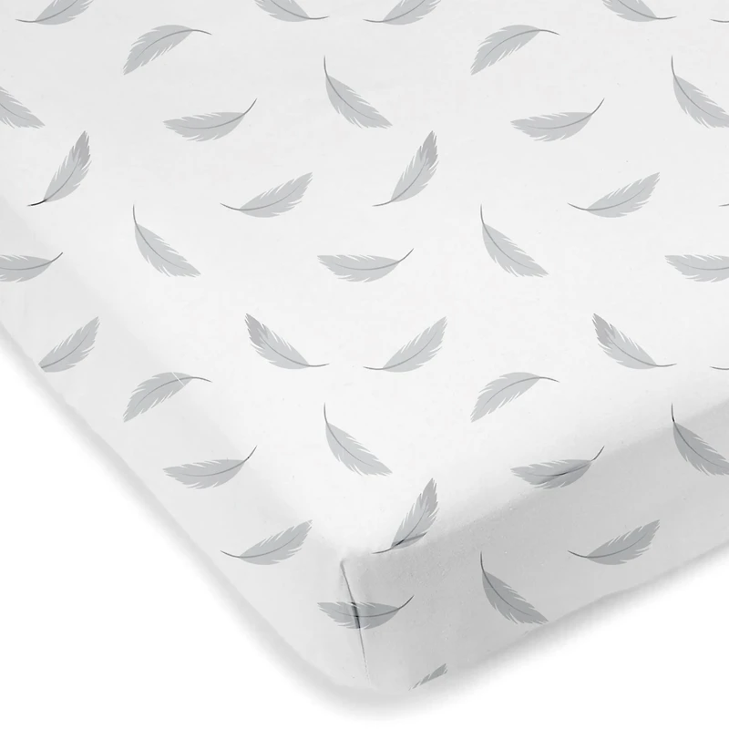 Changing Pad Cover - Feather Gray