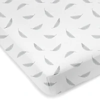 Changing Pad Cover - Feather Gray