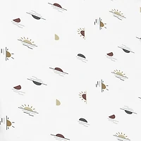 Percale Crib Sheet - Suns