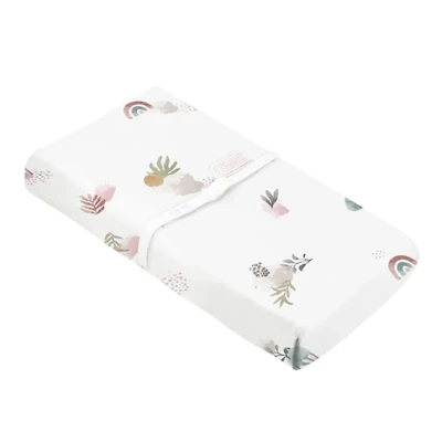 Percale Changing Pad Cover- Floral