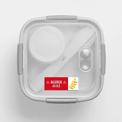 Étiquettes allergie - Blé