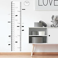 FRENCH Modern Growth Chart - White