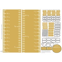FRENCH Lux Modern Growth Chart
