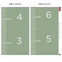 FRENCH Growth Chart - Sage