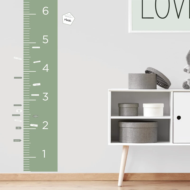 FRENCH Growth Chart - Sage