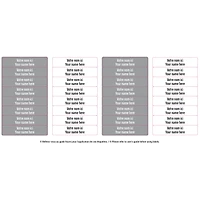 Peel And Stick Name Labels Mini