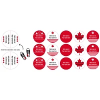 Peel And Stick Name Labels Mini - Canada Special Edition