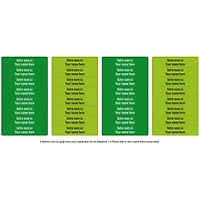 Étiquettes Personnalisées Mini - Vert