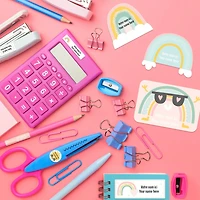 Essential Name Labels - Pink Rainbows