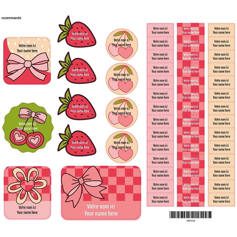 Essential Name Labels