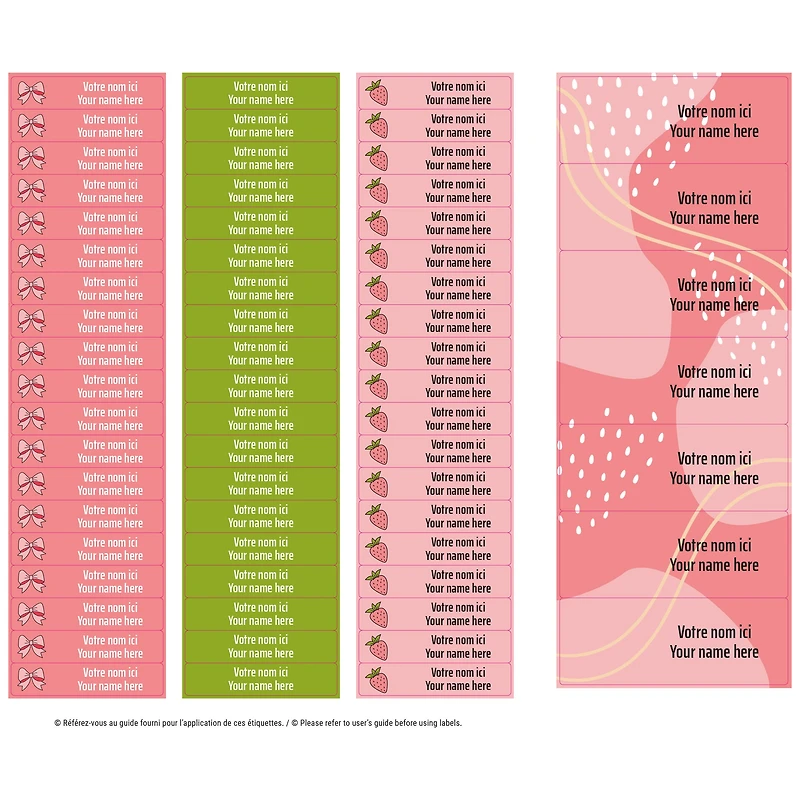 Essential Name Labels
