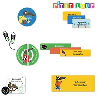 Étiquettes Classique - P'tit Loup