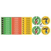 Classical Name Labels - Little Wolf