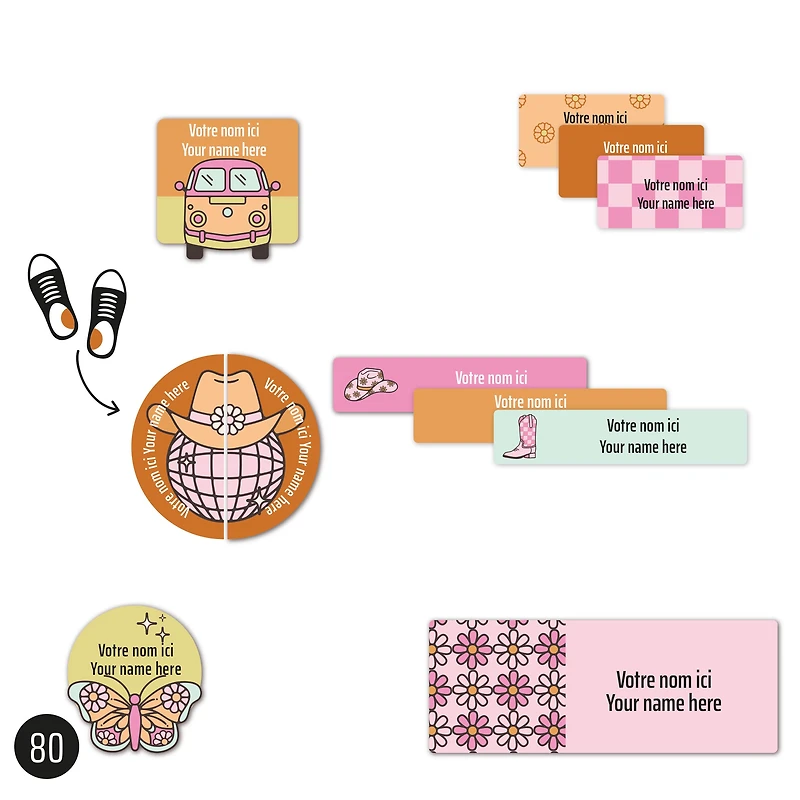 Étiquettes Classique - Rodéo