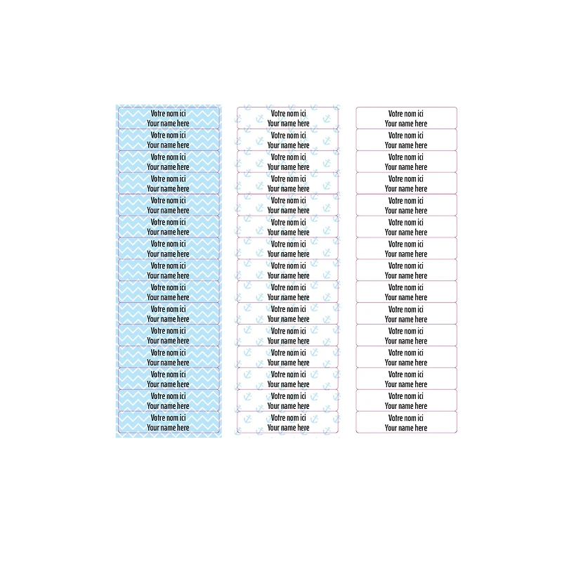 Essential Name Labels – School