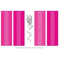Essential Name Labels – School pink