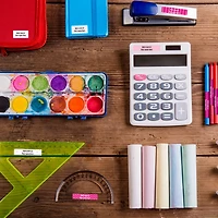 Essential Name Labels – School pink
