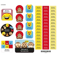 Étiquettes Essentiel - Émojis