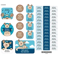 Essential Name Labels – Cachou