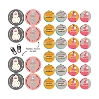 Essential Name Labels - Llamas