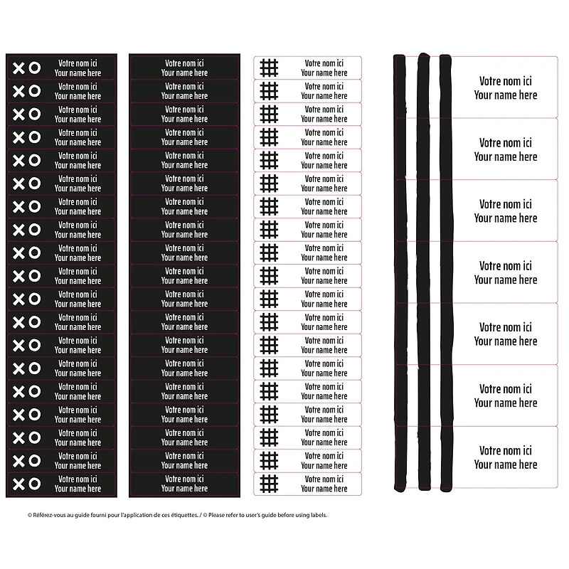 Essential Name Labels
