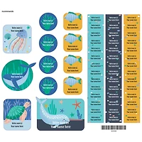 Essential Name Labels - Ocean
