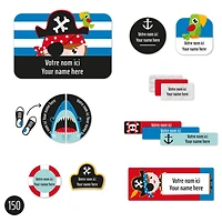 Essential Name Labels - Pirates