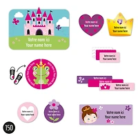 Étiquettes Essentiel - Princesses