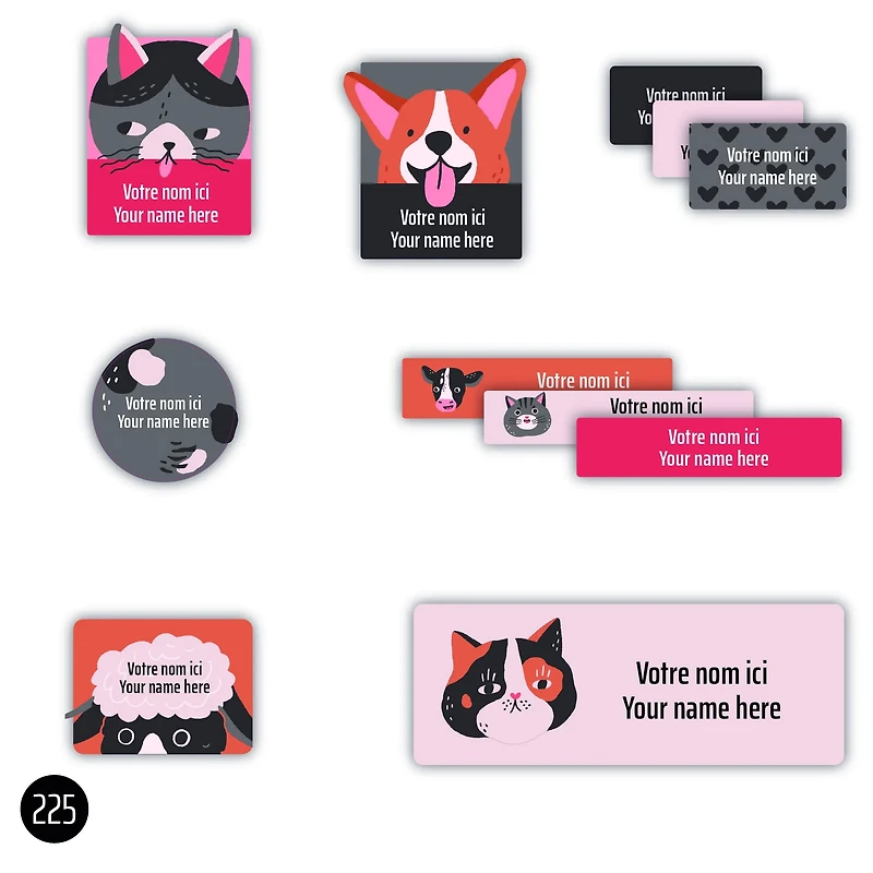 School Name Labels