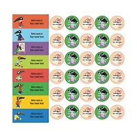 School Name Labels - Little Wolf