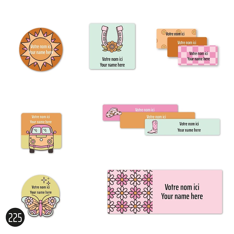 School Name Labels