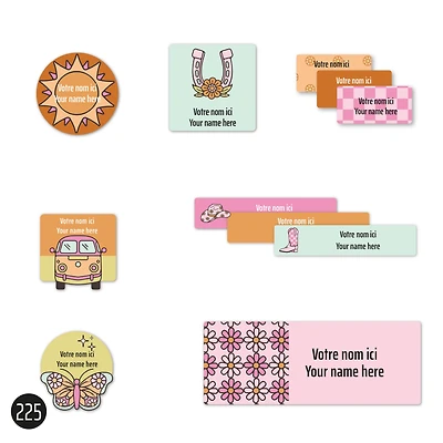 School Name Labels