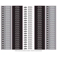 School Name Labels - Scandinavian