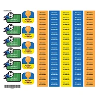 School Name Labels - Soccer