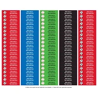 School Name Labels - Sports