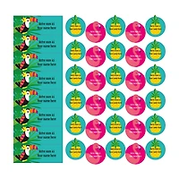 Étiquettes Scolaire - Tropical