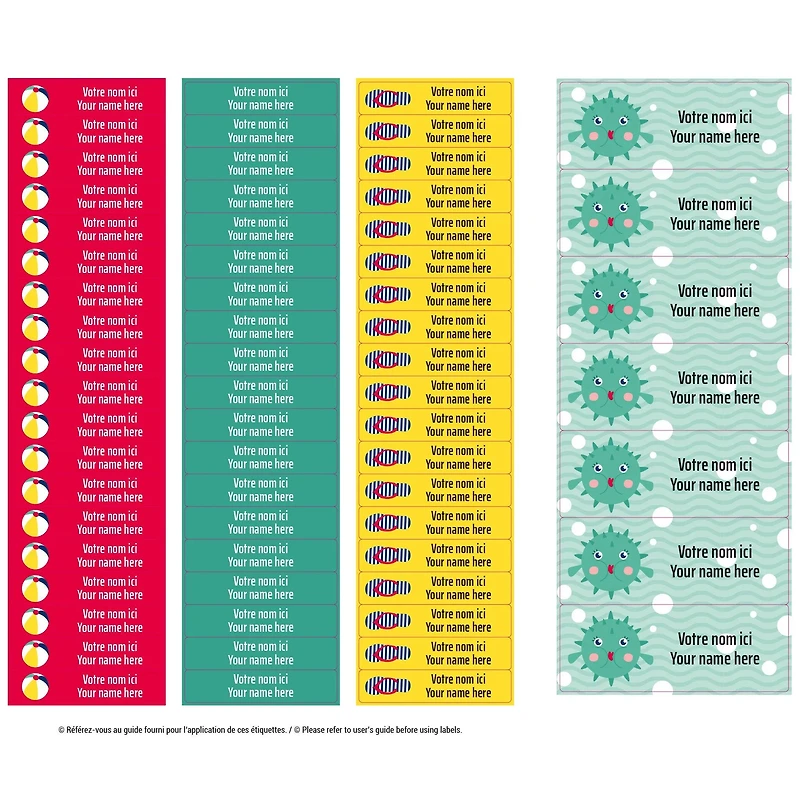 Essential Name Labels – Mermaids