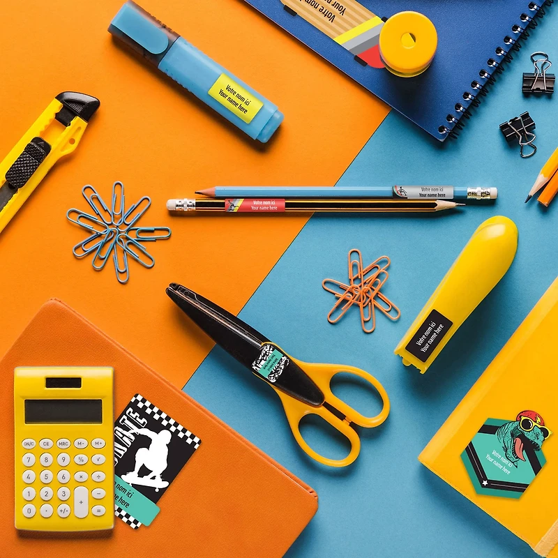 Essential Name Labels - Skate