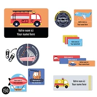 Essential Name Labels - Transport
