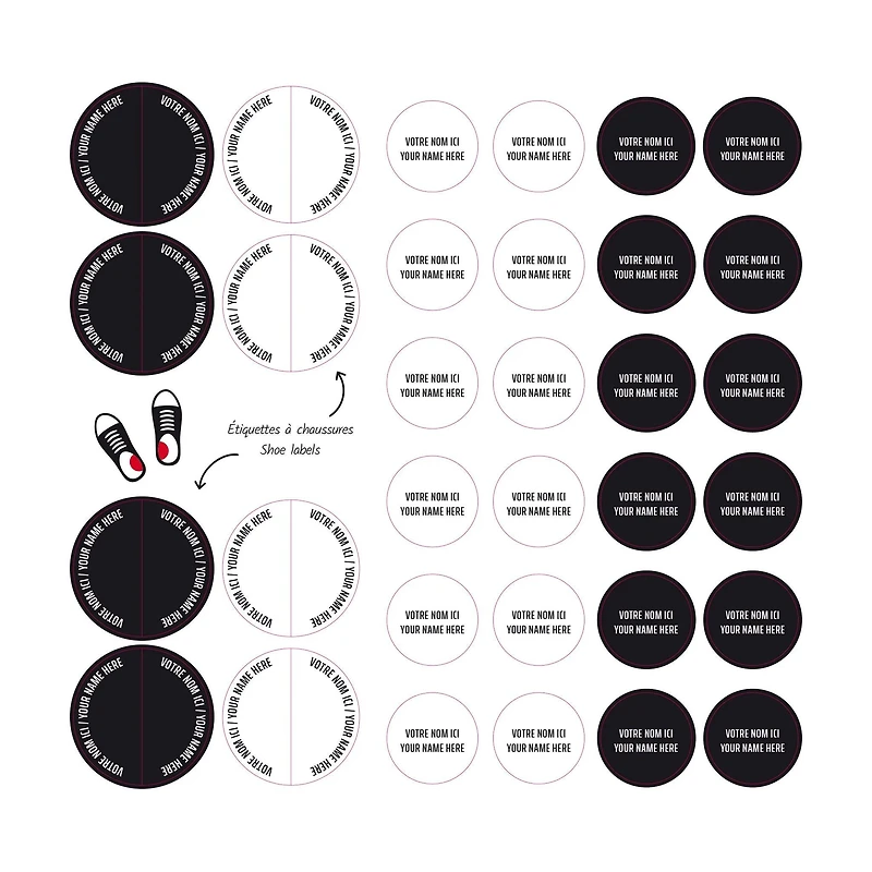 Étiquettes Essentiel - Universelles