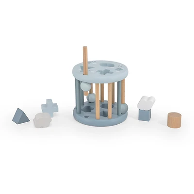 Shape Sorting Wheel - Blue