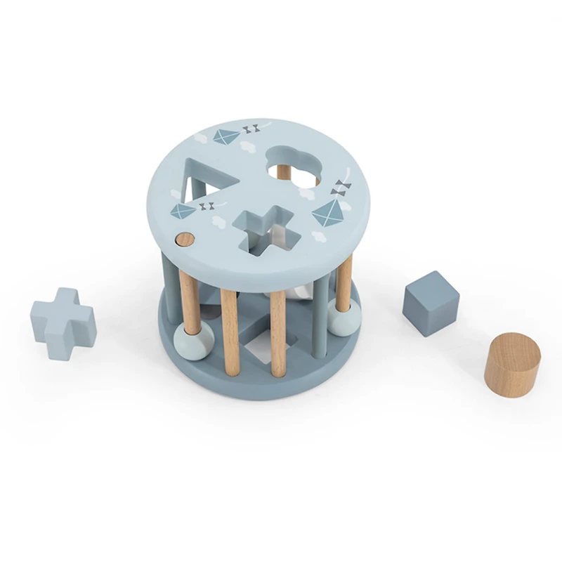 Shape Sorting Wheel - Blue