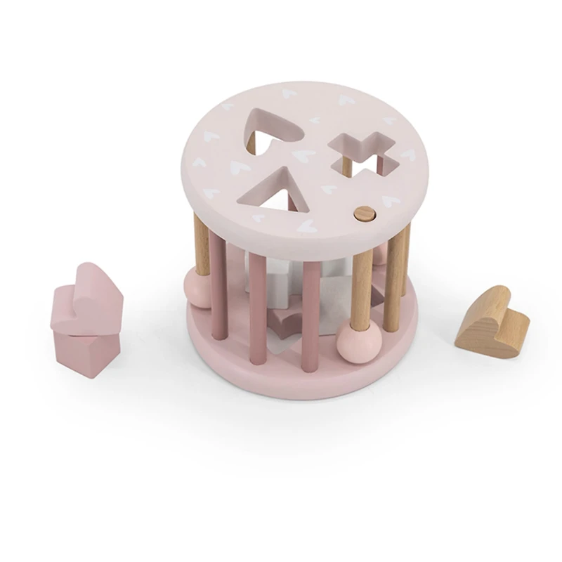 Shape Sorting Wheel -Pink