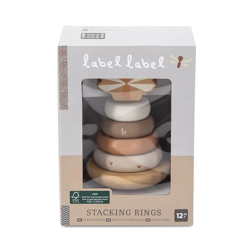 Stacking Rings Balance - Nougat