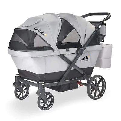 Caravan Coupe V2 Stroller Wagon - Grey / Black