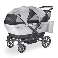 Caravan Coupe V2 Stroller Wagon - Grey / Black
